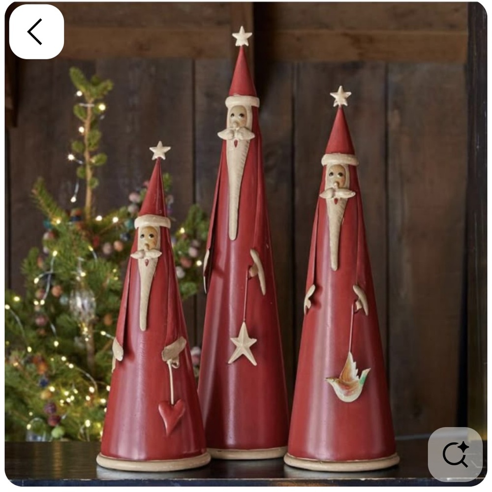 Sundance Catalog St Nicholas Trio 20” Figurine Only